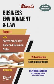 Business Environment and Laws (Paper 1)