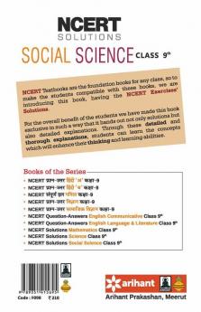 NCERT Solutions - Social Science for Class 9th