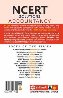 NCERT Solutions - Accountancy for Class 12th