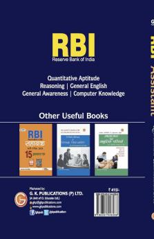 RBI( Reserve Bank of India) ASSISTANT recruitment examination 2015