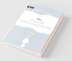 Plane Trigonometry (Analytical Trigonometry) Part-II
