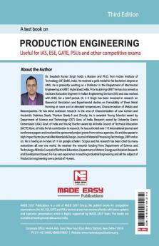 A Textbook on Production Engineering