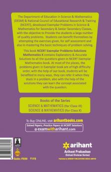 NCERT Exemplar Problems-Solutions MATHEMATICS class 10th