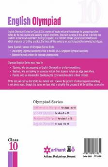 Olympiad Books Practice Sets - English class 10th