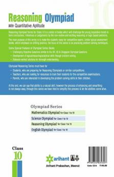 Olympiad Books Practice Sets - Reasoning class 10th