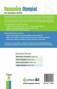 Olympiad Books Practice Sets - Reasoning class 8th