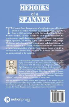 Memoirs Of A Spanner : My Story