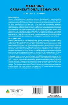 Managing Organizational Behaviour