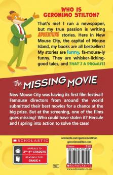 Geronimo Stilton #73: The Missing Movie