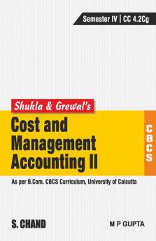 Cost and Management Accounting II [CBCS CU]