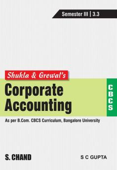 Corporate Accounting [CBCS BLRU]