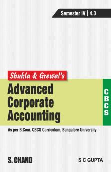 Advanced Corporate Accounting - Semester IV [CBCS-Bangalore University]