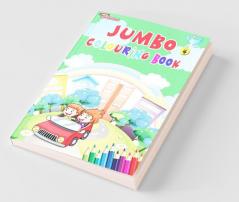Jumbo Colouring Book 4 for 4 to 8 years old  Kids | Best Gift to Children for Drawing Coloring and Painting