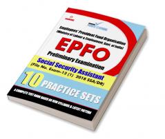 EPFO - Preliminary Examination - Social Security Assistant - 10 PTP