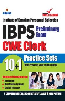 Institute of Banking Personnel Selection (IBPS) CWE Exam 2020 (CLERK) Preliminary examination in English with previous year solved paper (बैंकिंग कार्मिक चयन संस्थान - क्लर्क)