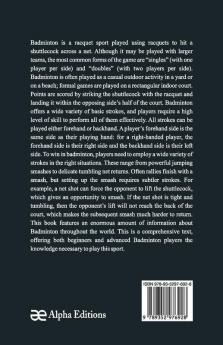 Rule Book Of Games : Badminton