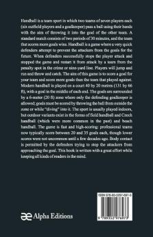 Rule Book Of Games : Handball