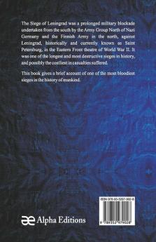 Famous Sieges - Siege Of Leningrad
