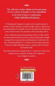 A History Of Indian Philosophy Vol 1