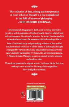 A History Of Indian Philosophy Vol 3
