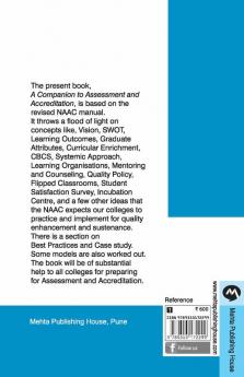A COMPANION TO UNDERSTANDING ASSESSMENT & ACCREDITATION