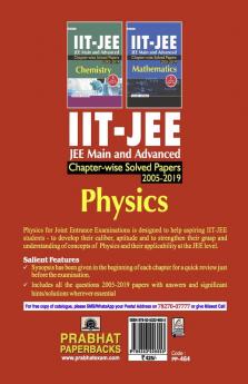 JEE-MAIN & ADVANCED CHAPTER-WISE SOLVED PAPERS: PHYSICS