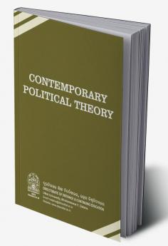Contemporary Political Theory (MA-Political Science) (3rd Semester)