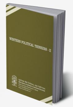 Western Political Thinkers - II (MA-Political Science) (2nd Semester) (English)