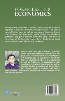 Formulas For Economics