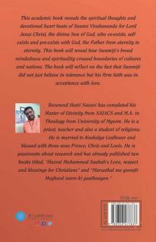 Swami Vivekananda'S Love And Devotion To Lord Jesus Christ