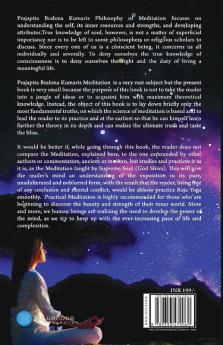 Prajapita Brahma Kumaris Philosophy Of Meditation
