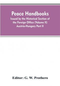 Peace handbooks