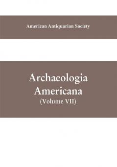 Archaeologia Americana