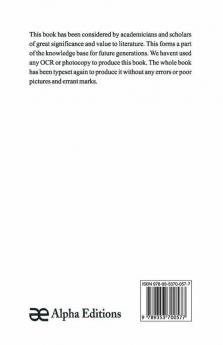 Minor Hints; Lectures Delivered To H.H. The Maharaja Gaekwar Sayaji Rao Iii