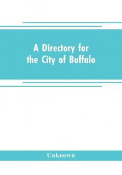 A directory for the city of Buffalo