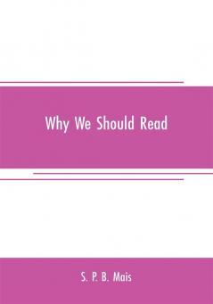 Why we should read