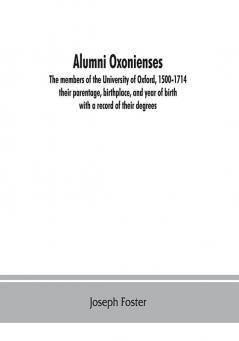 Alumni oxonienses