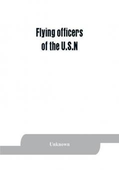 Flying officers of the U.S.N