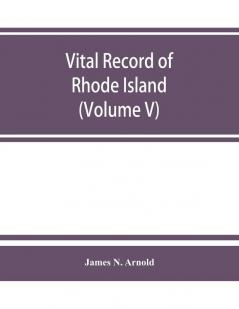 Vital record of Rhode Island