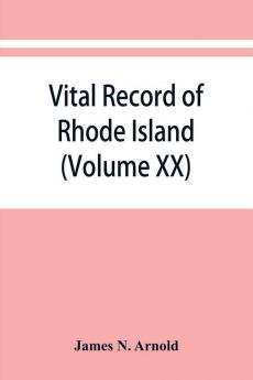 Vital record of Rhode Island