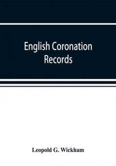 English coronation records