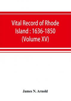 Vital record of Rhode Island