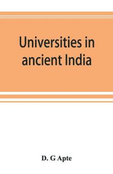 Universities In Ancient India