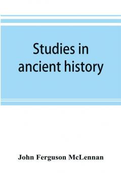 Studies in ancient history