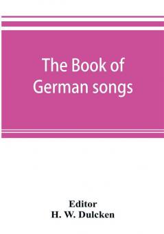 The book of German songs