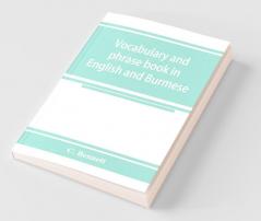 Vocabulary And Phrase Book In English And Burmese