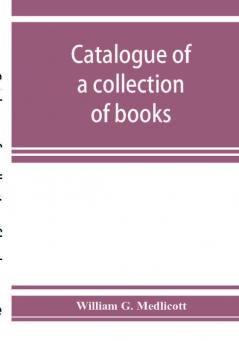 Catalogue of a collection of books