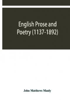 English prose and poetry (1137-1892)