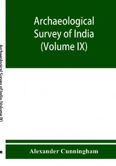 Archaeological Survey of India Report of a Tour in The Central Provinces in1873-74 And 1874-75 (Volume IX)