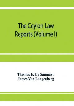 The Ceylon Law reports